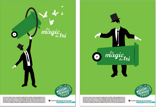 Awareness advertising campaign – Waste recycle