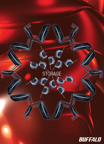 Ad. campaign: Buffalo – digital storage devices
