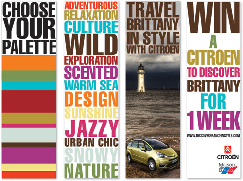 Ad. campaign: Citroen + France tourism